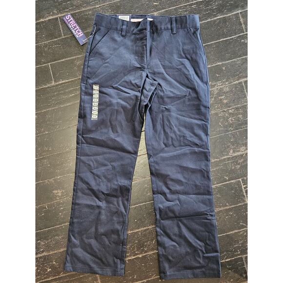 Girls Universal School Uniform Pants Size 8.5 Navy Blue New With Tags - Picture 5 of 6